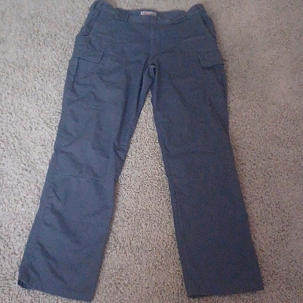 5.11 Tactical Series Cargo Pants Men's 36 x 34 Utility Work 511 Dark Gray